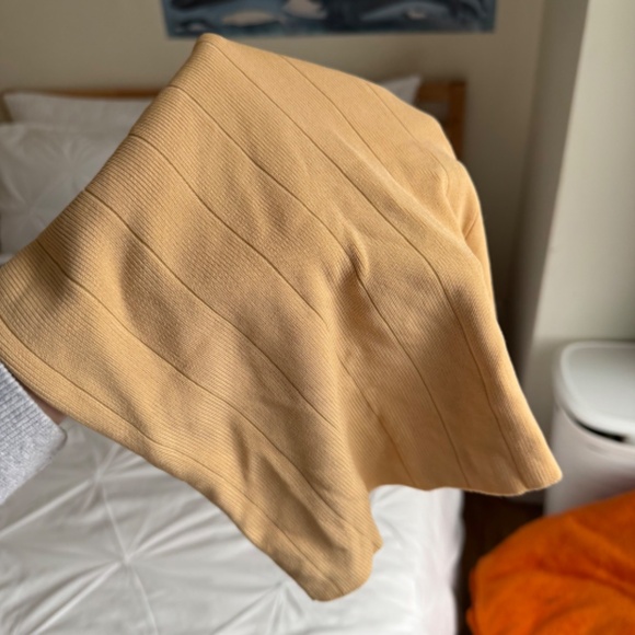 y2k floral yellow knit sleeveless tank - Picture 3 of 6